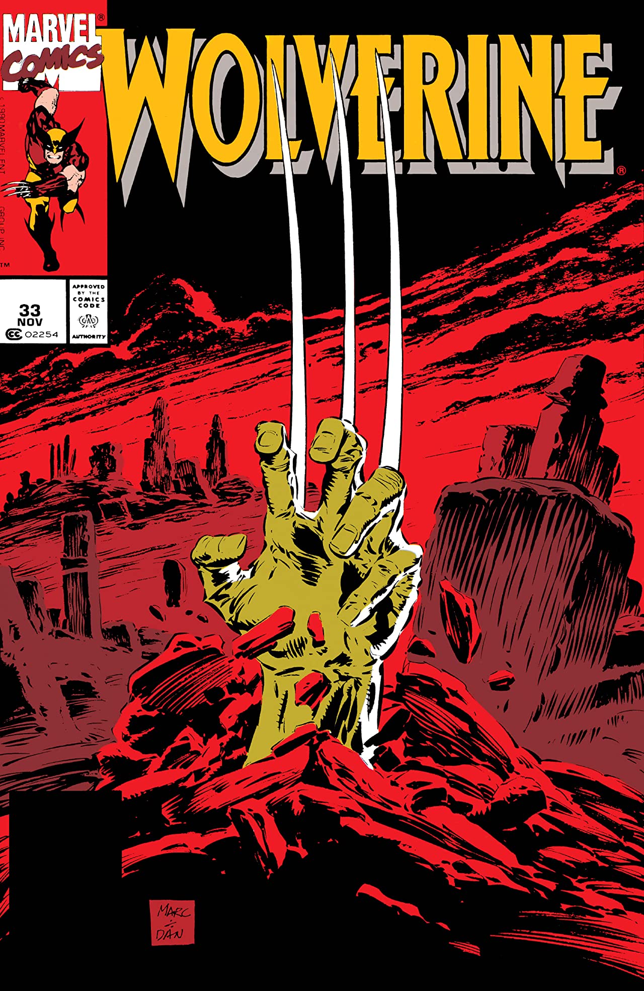 Wolverine #33 cover