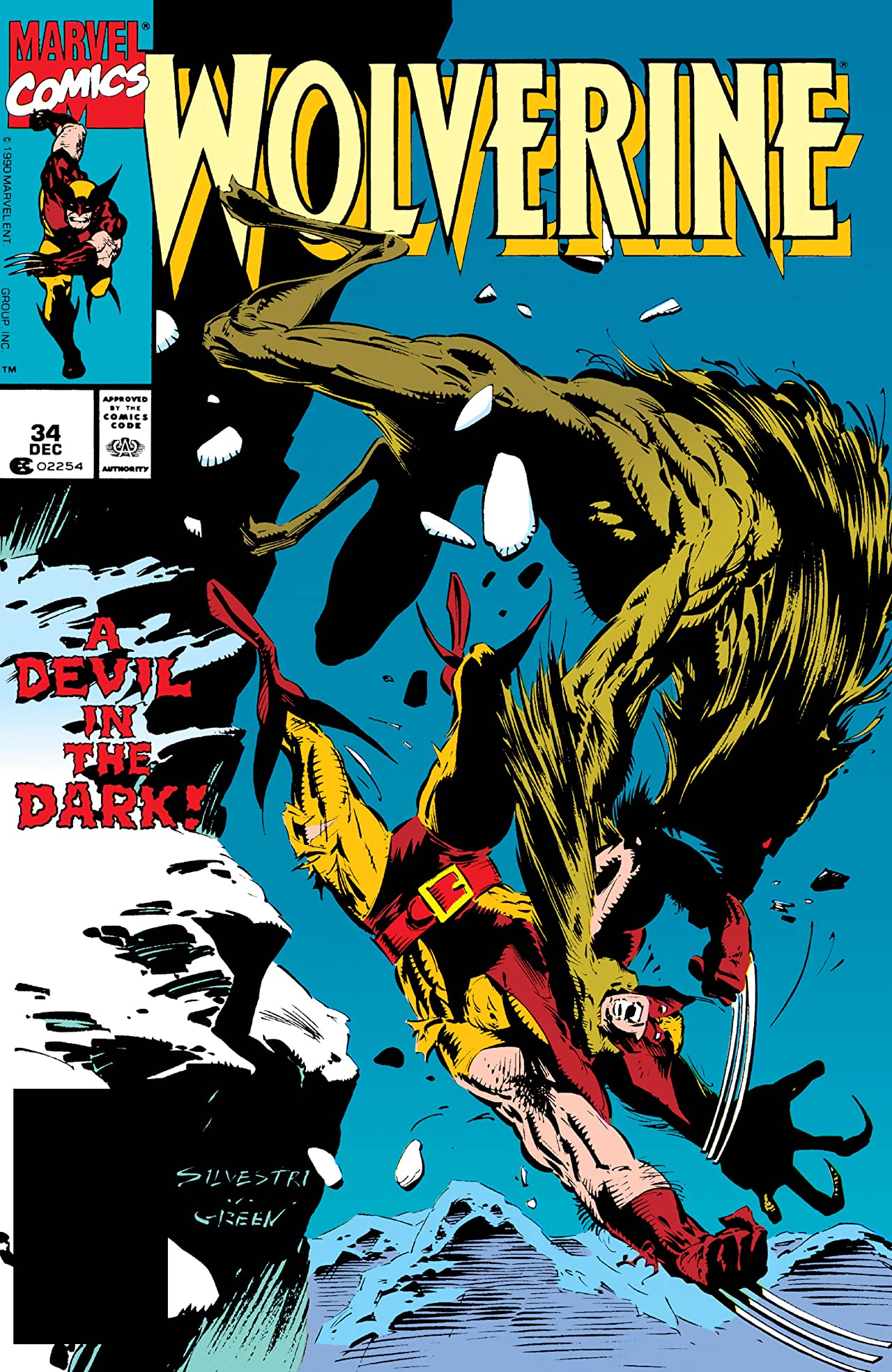 Wolverine #34 cover