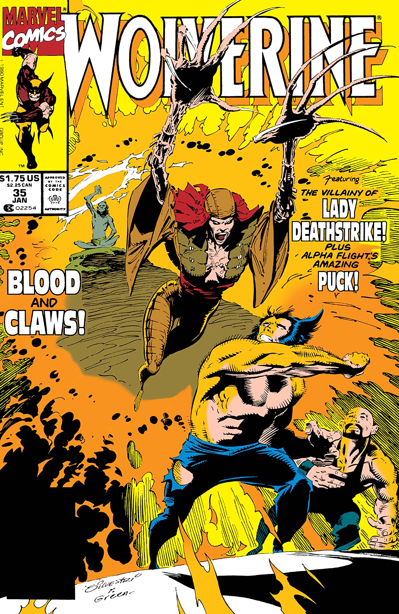 Wolverine #35 cover