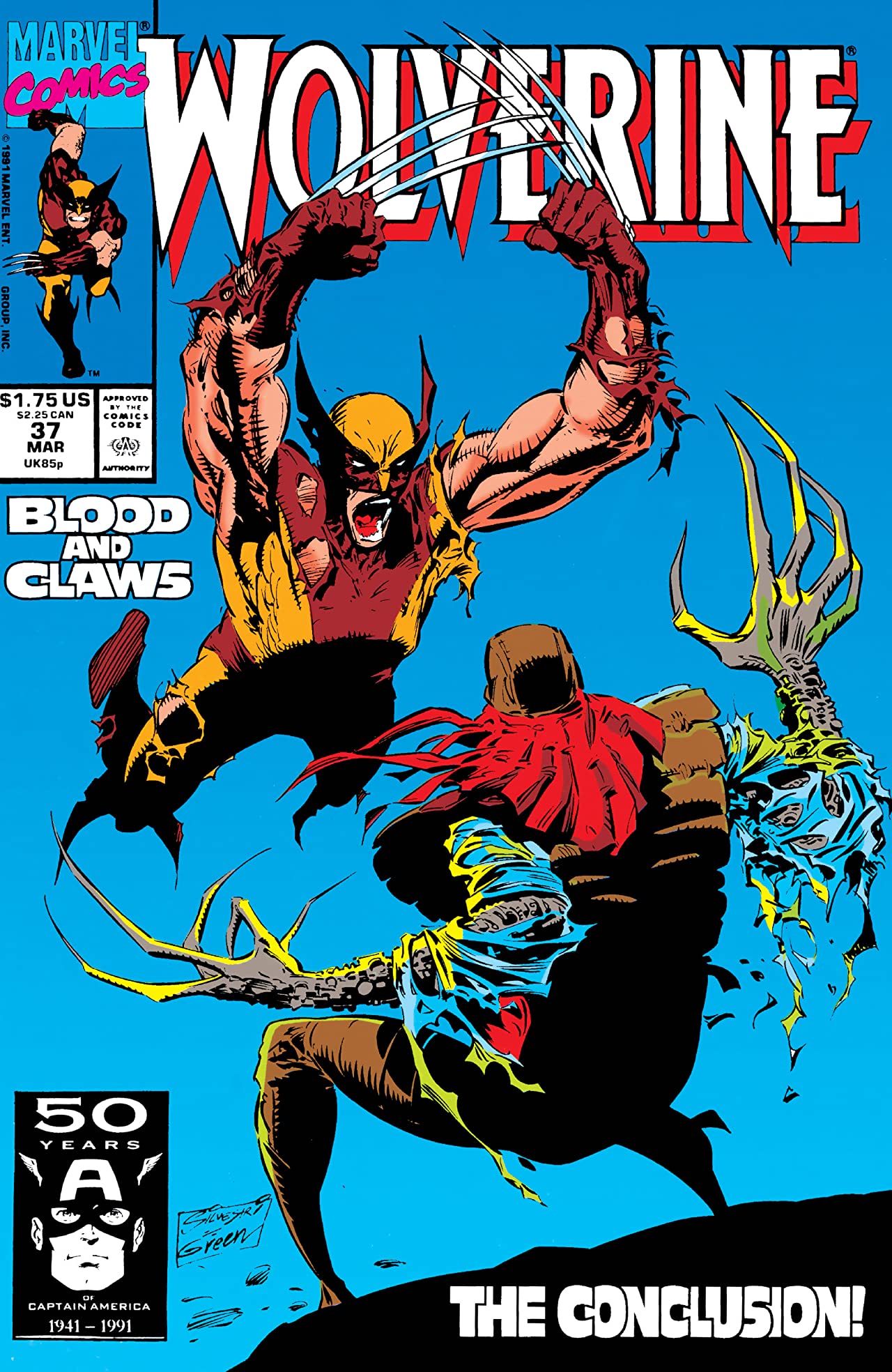 Wolverine #37 cover
