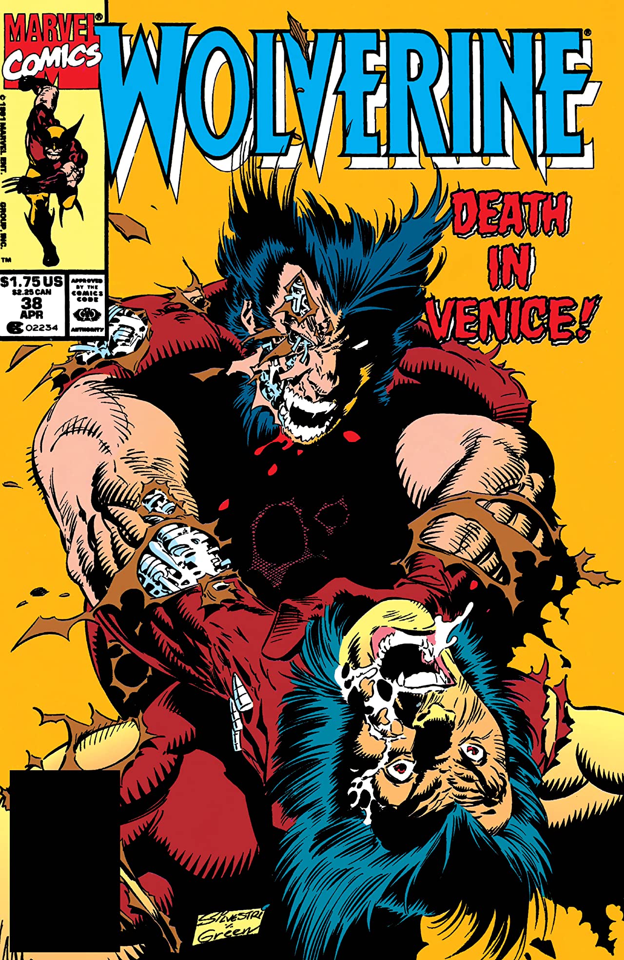 Wolverine #38 cover