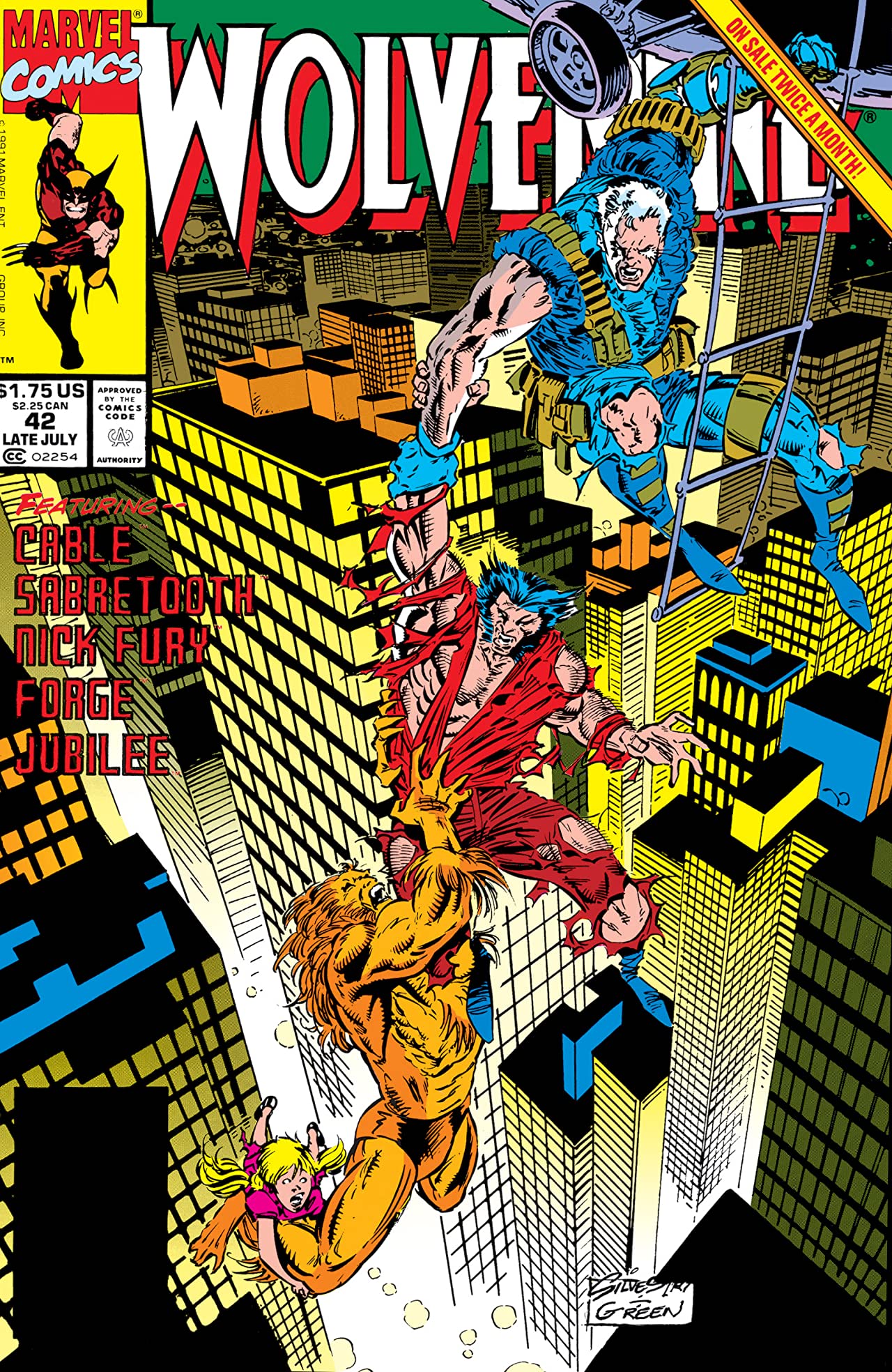 Wolverine #42 cover