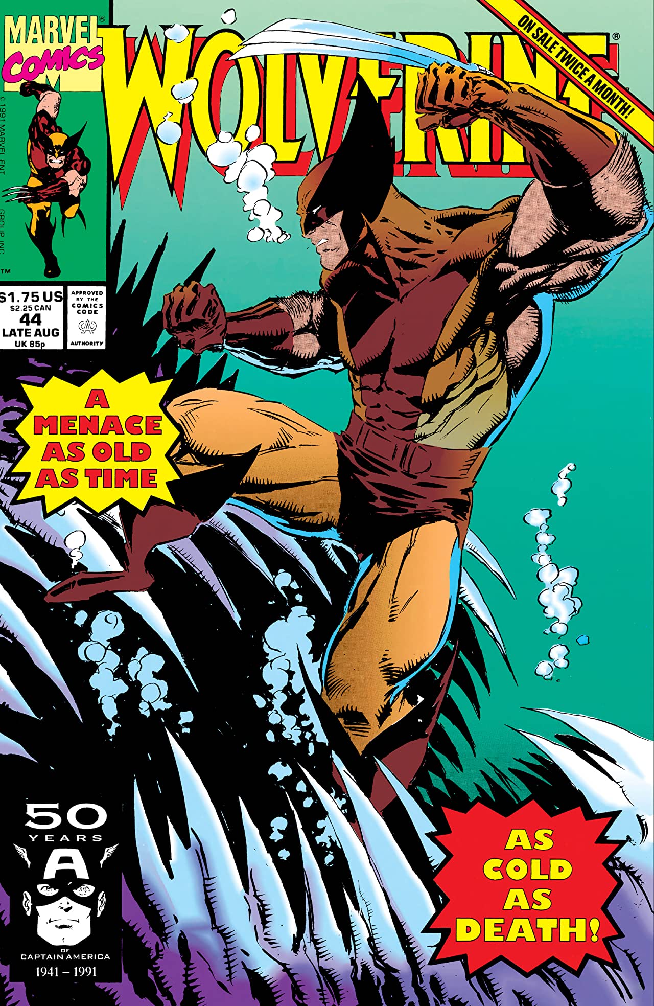 Wolverine #44 cover