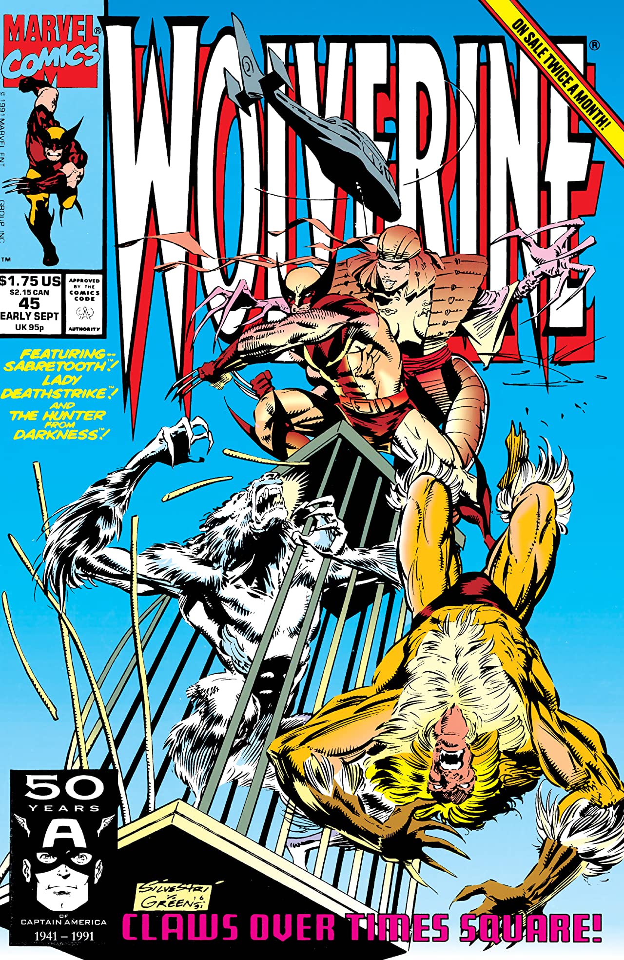Wolverine #45 cover