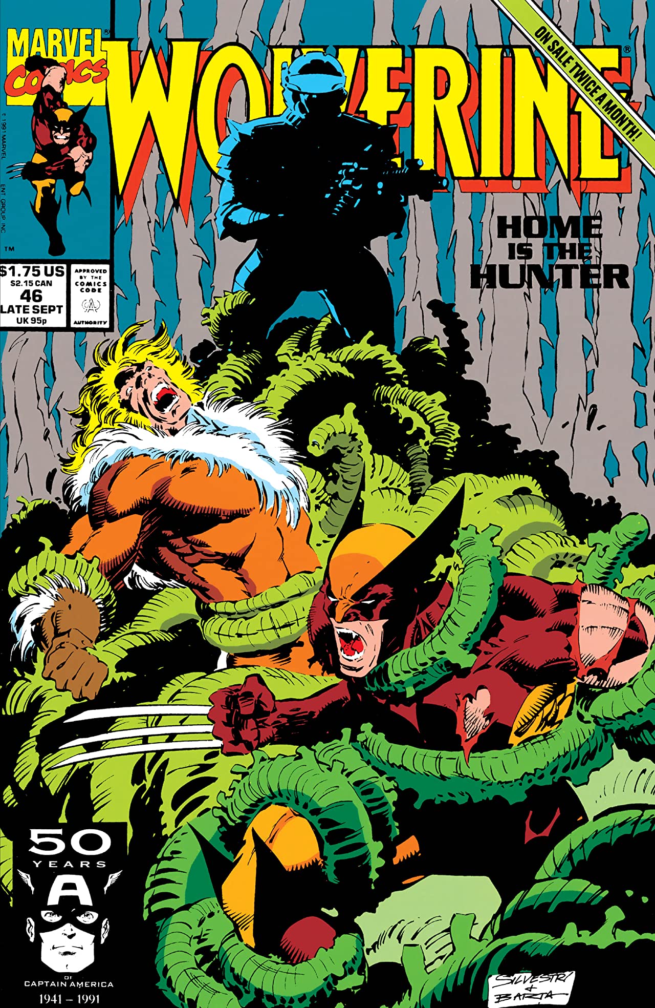 Wolverine #46 cover