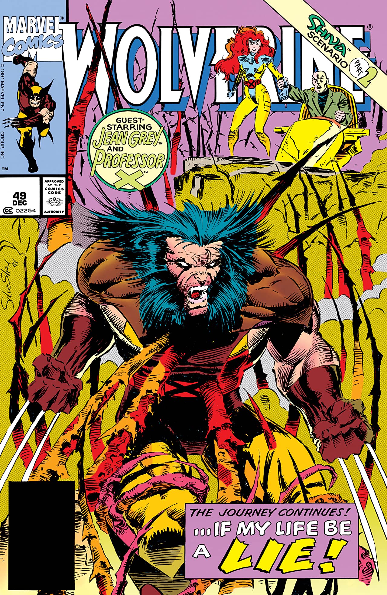 Wolverine #49 cover