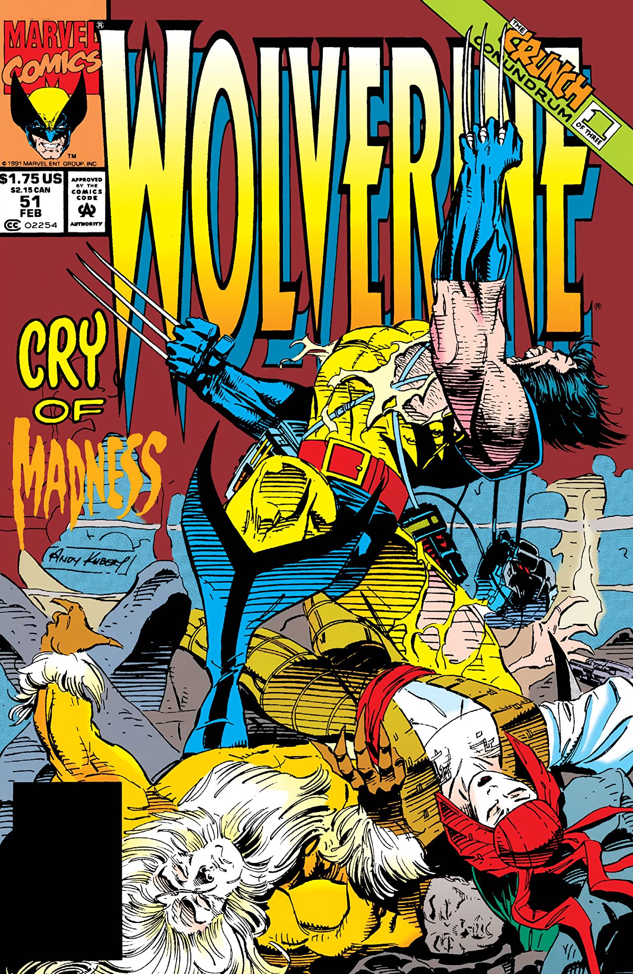 Wolverine #51 cover