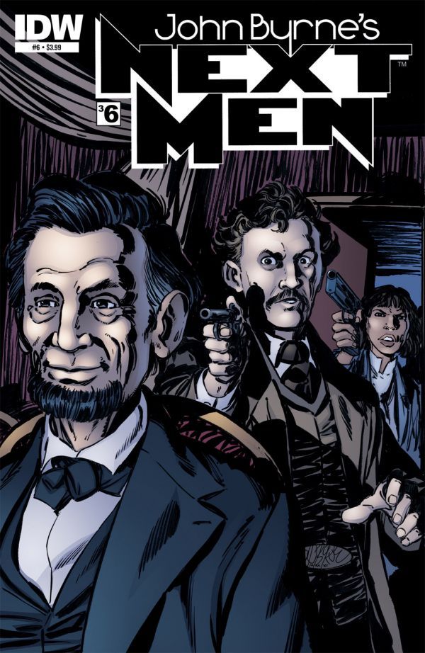 John Byrne's Next Men #6 cover