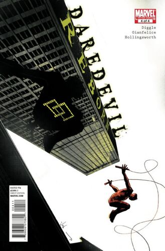 Daredevil: Reborn #4 cover