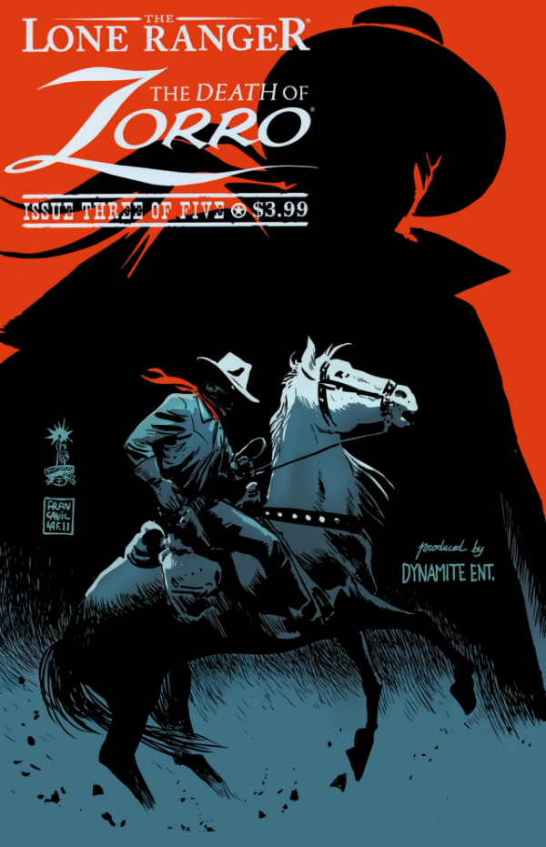 The Lone Ranger & Zorro: The Death of Zorro #3