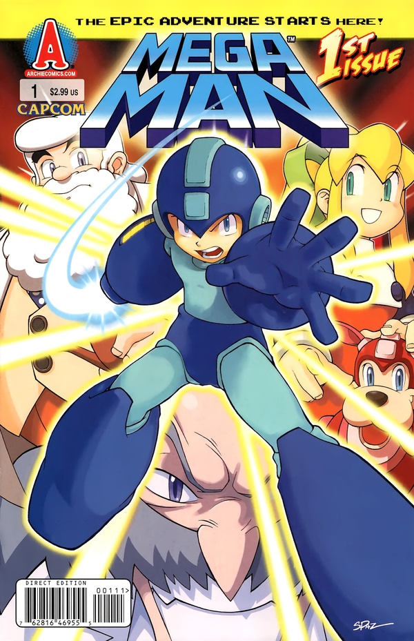 Mega Man #1 cover
