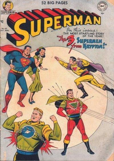 Superman #65 cover