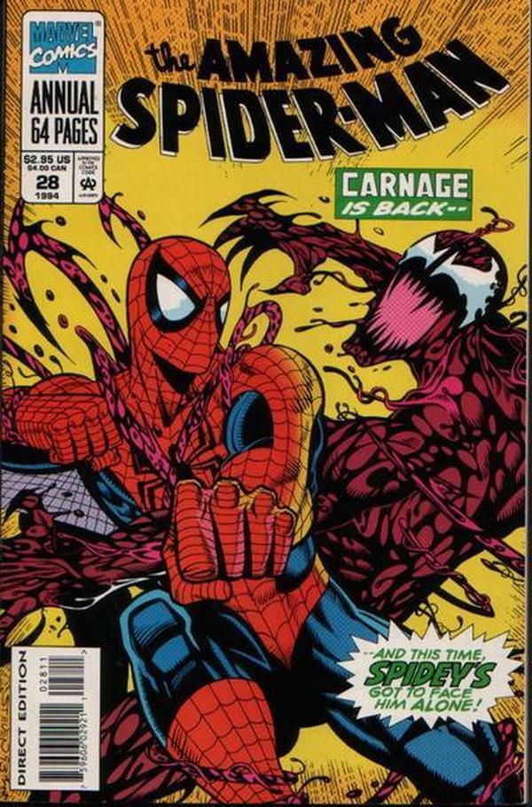 The Amazing Spider-Man Annual #28 cover