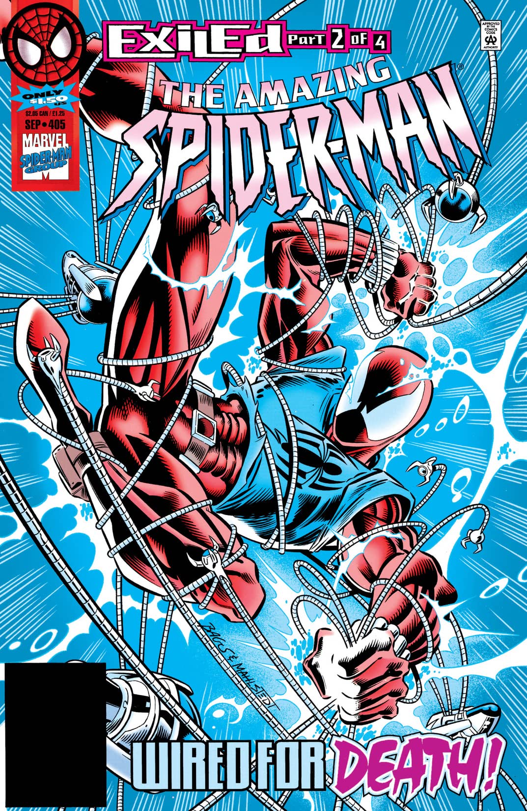The Amazing Spider-Man #405 cover