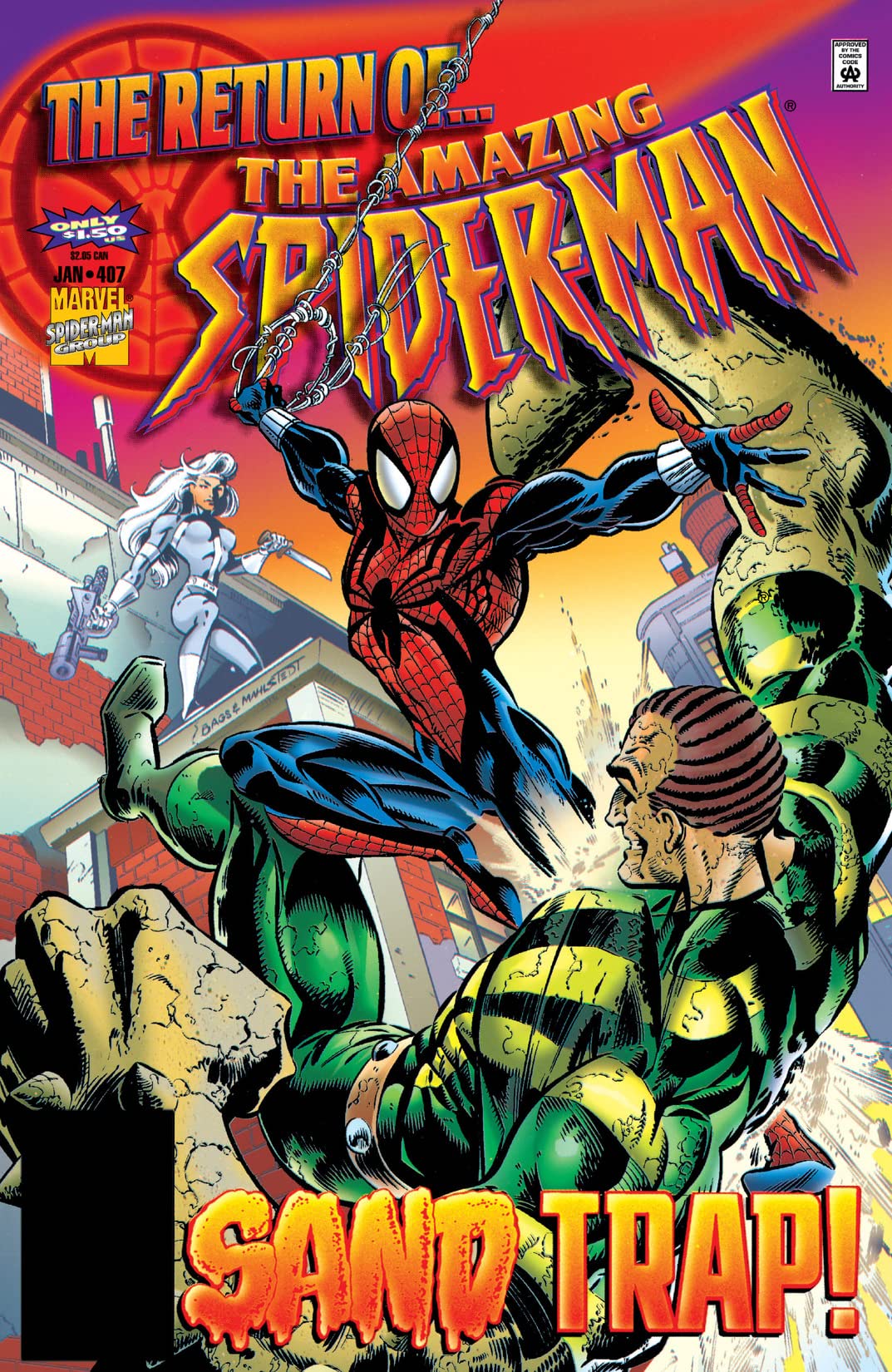 The Amazing Spider-Man #407 cover