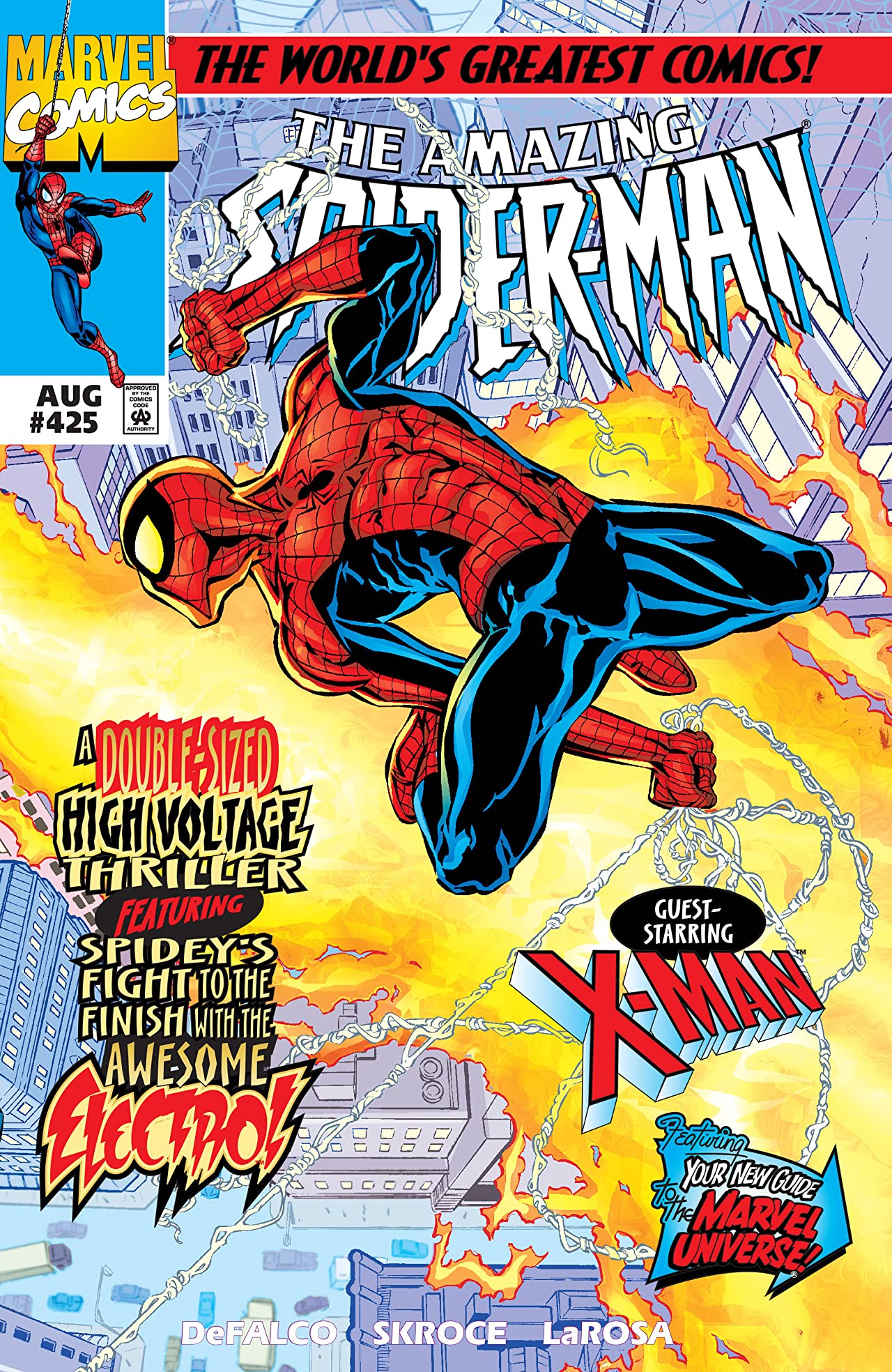 The Amazing Spider-Man #425 cover