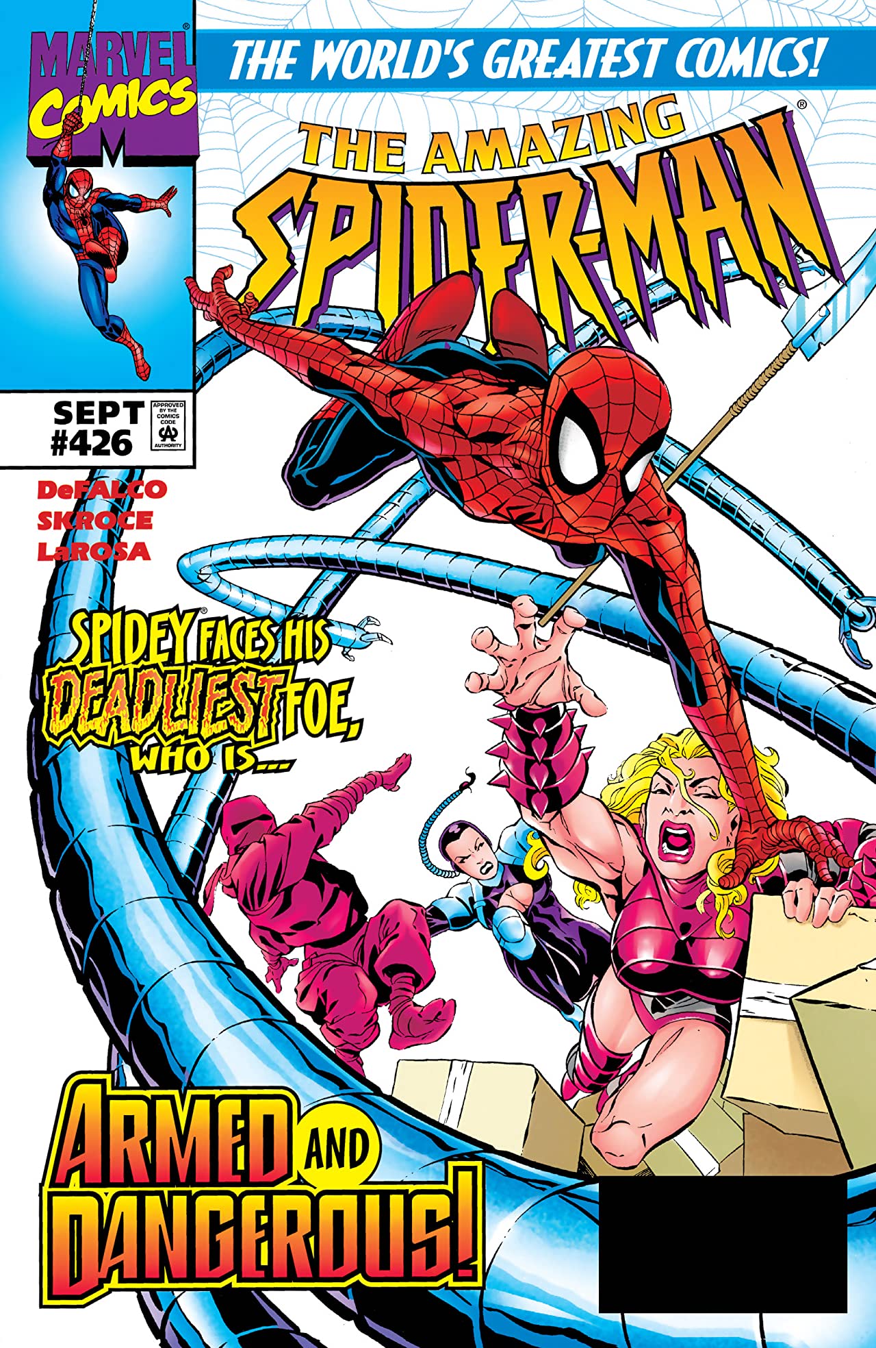 The Amazing Spider-Man #426 cover