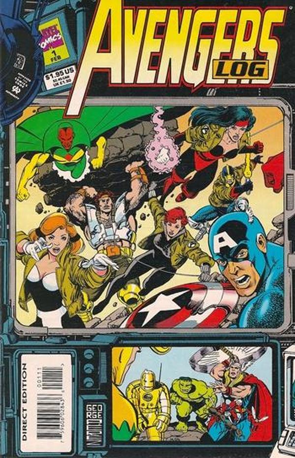 The Avengers Log #1 cover