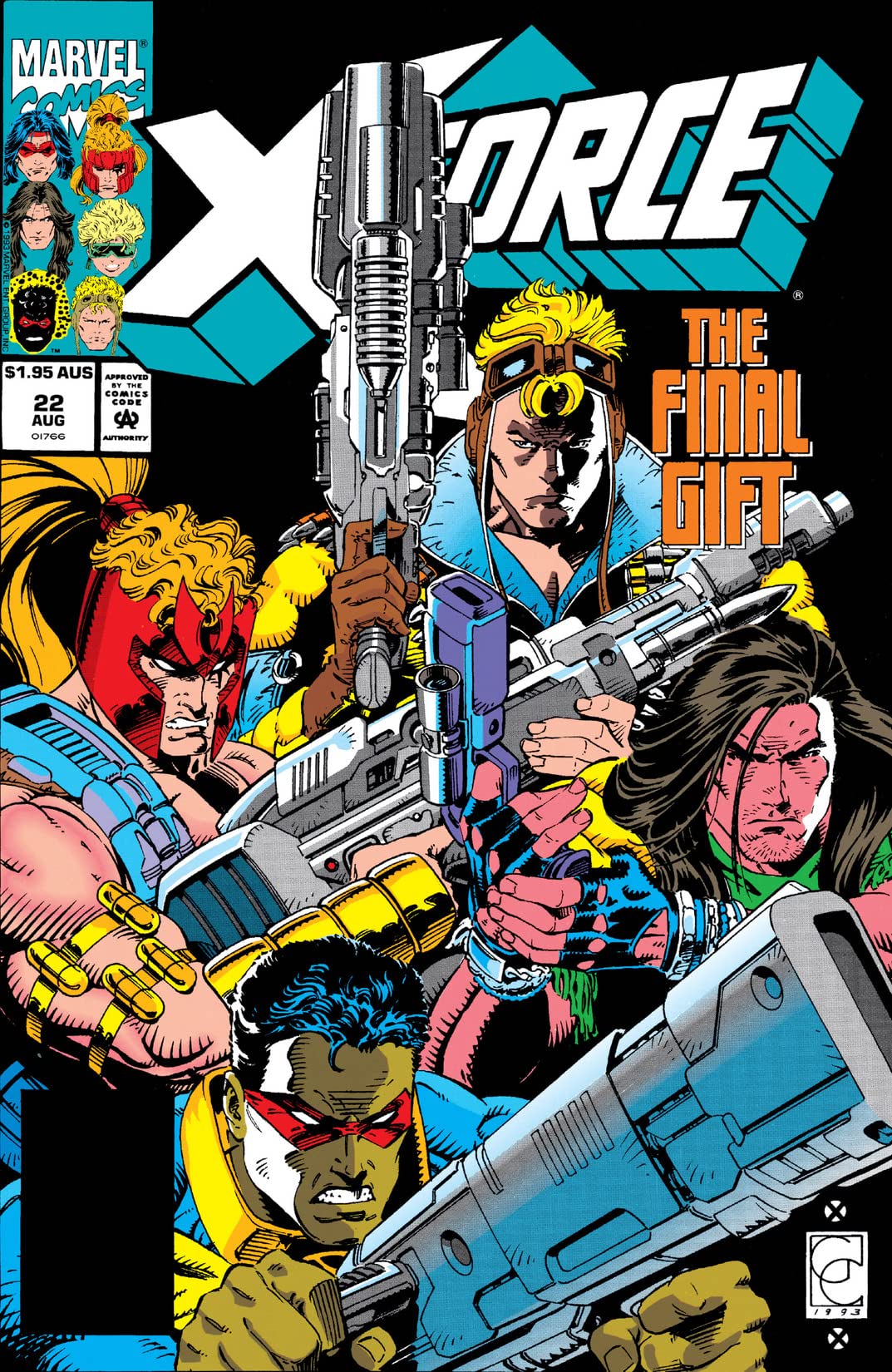X-Force #22 cover