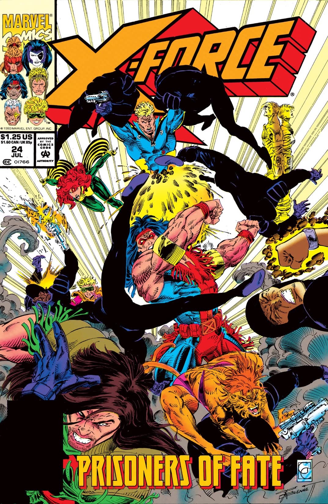 X-Force #24 cover