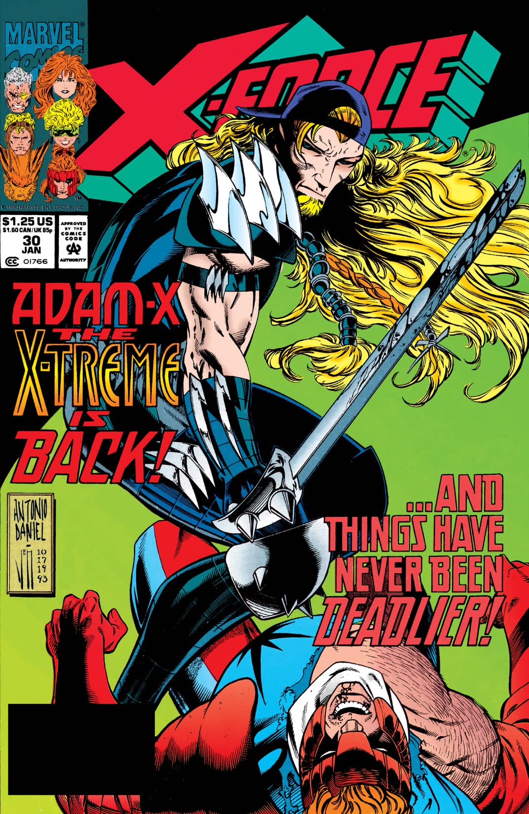 X-Force #30 cover
