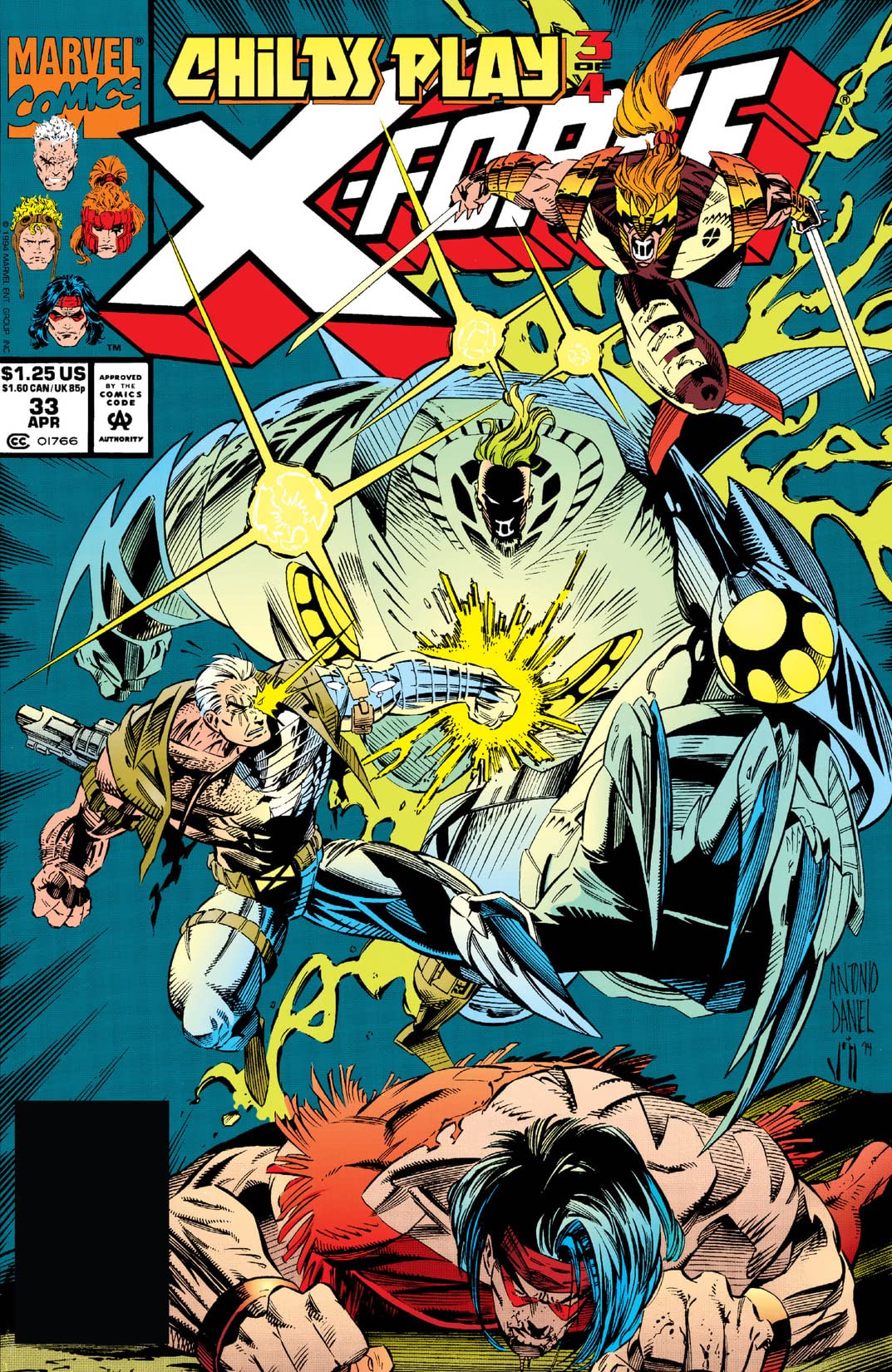 X-Force #33 cover