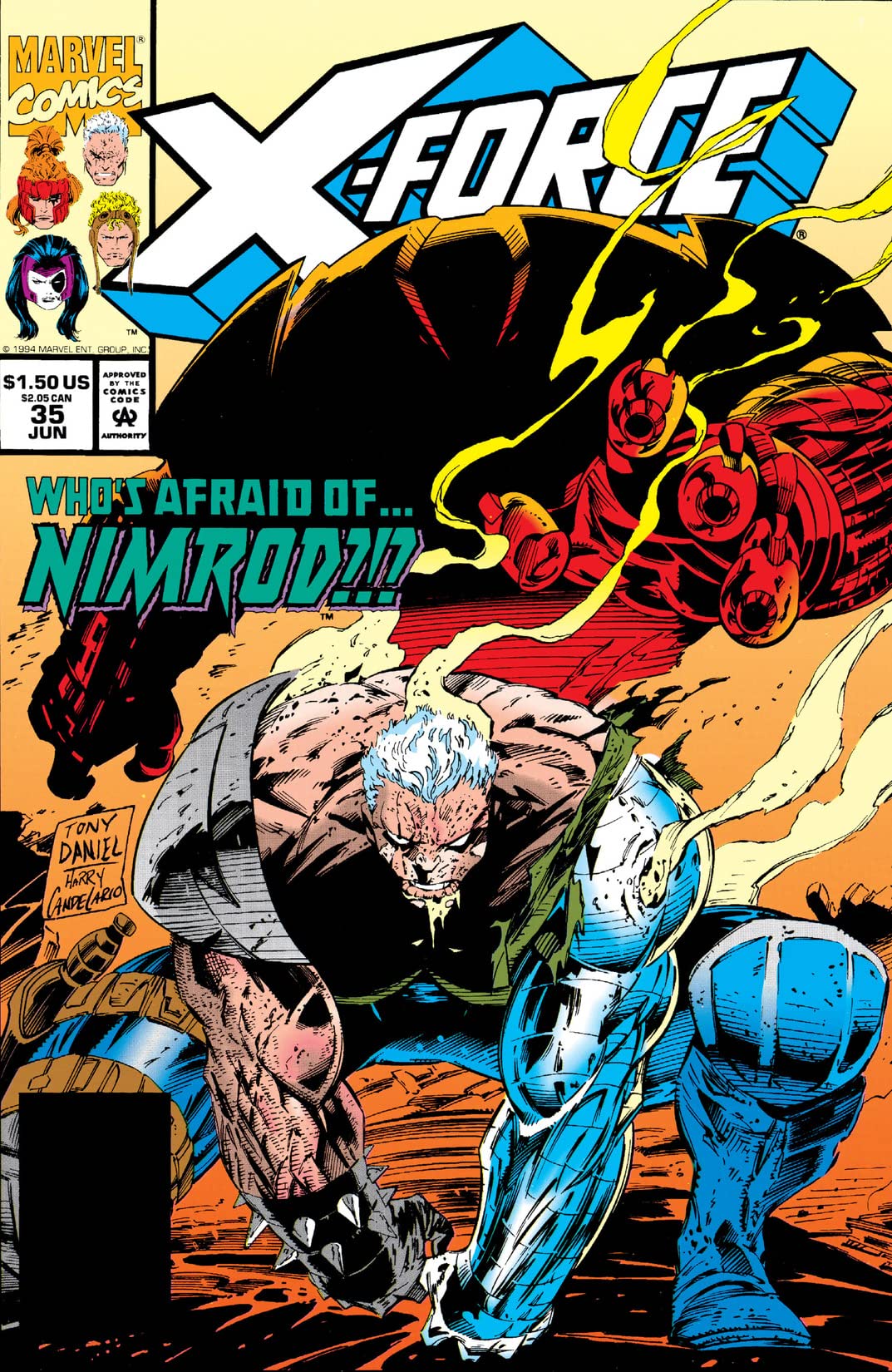 X-Force #35 cover