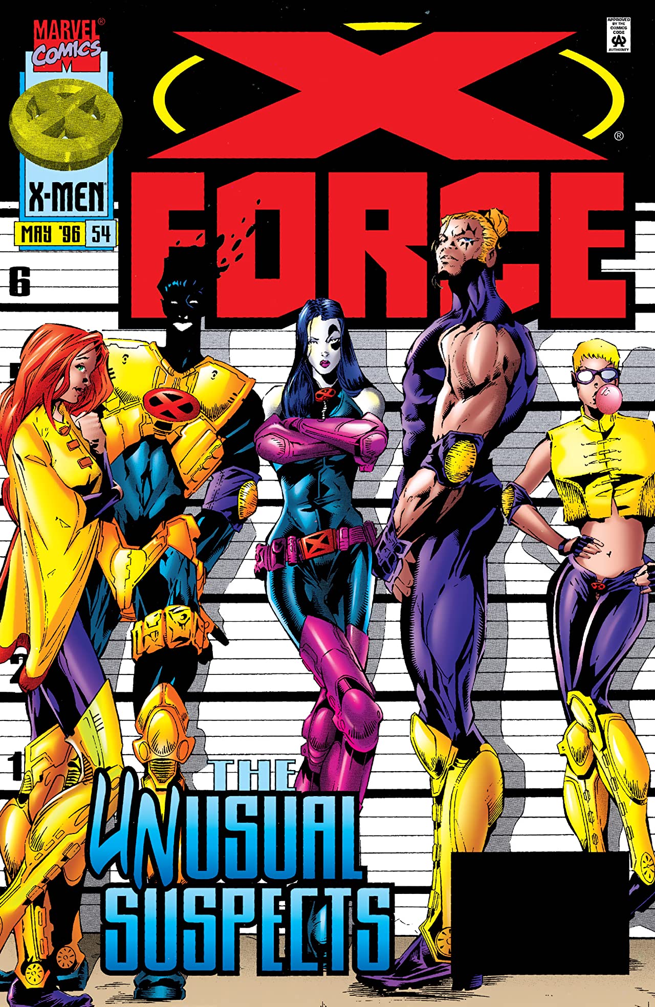 X-Force #54 cover
