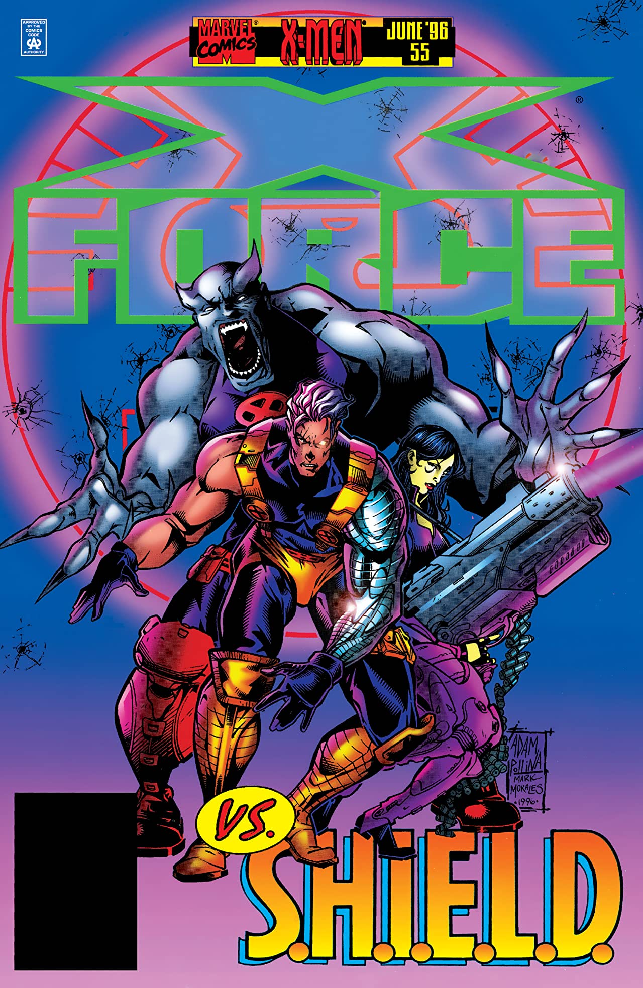 X-Force #55 cover