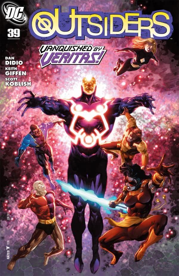 The Outsiders #39 cover