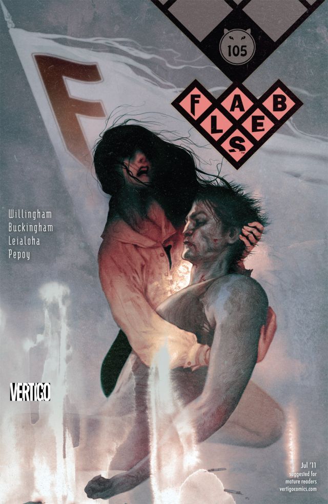 Fables #105 cover