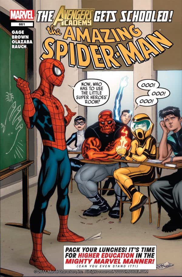 The Amazing Spider-Man #661 cover