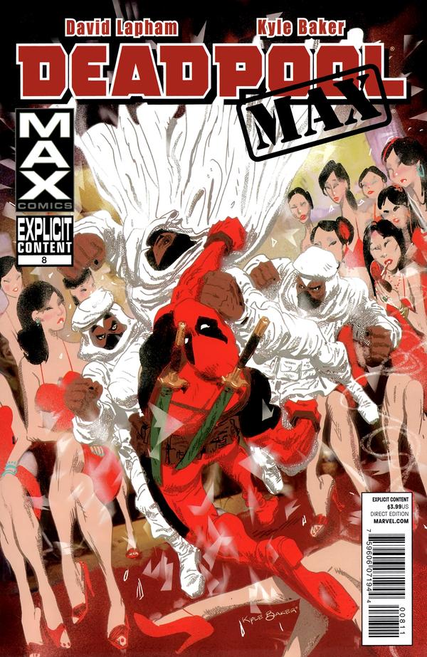 Deadpool Max #8 cover