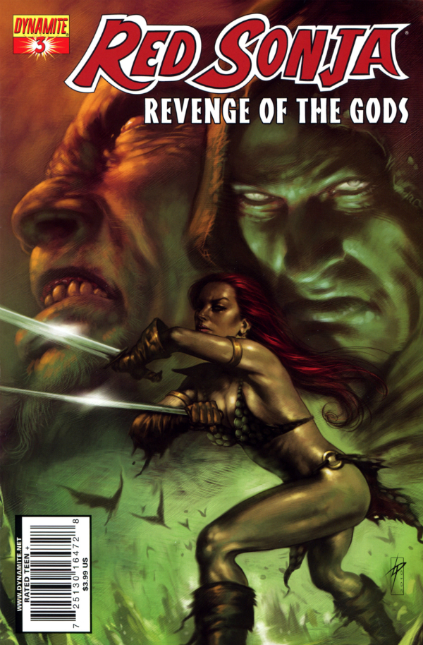 Red Sonja: Revenge of the Gods #3 cover