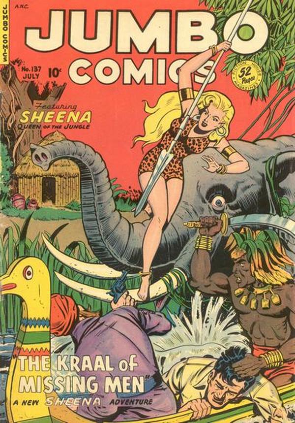 Jumbo Comics #137 cover