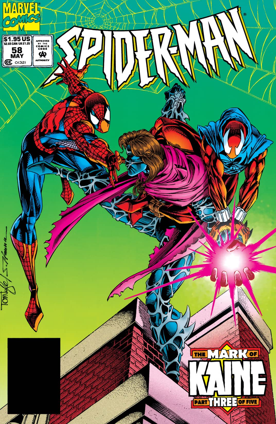Spider-Man #58 cover