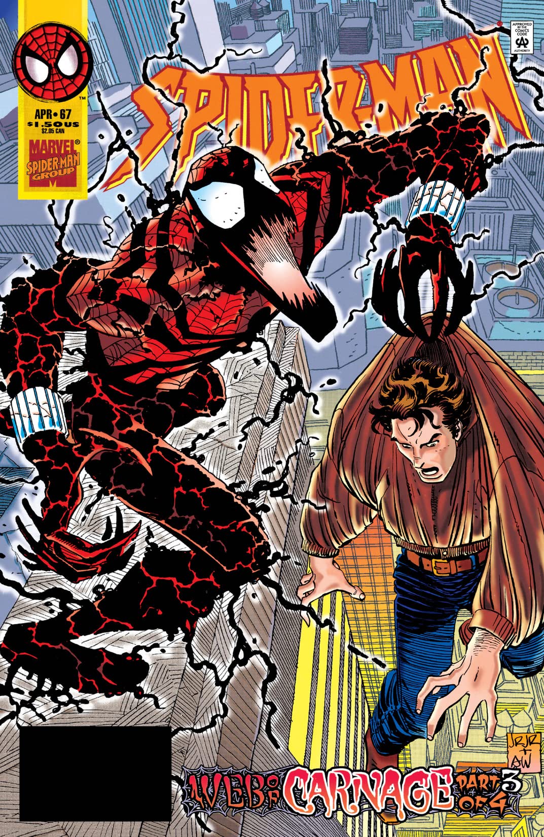 Spider-Man #67 cover