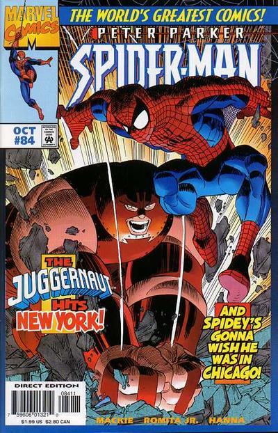 Spider-Man #84 cover