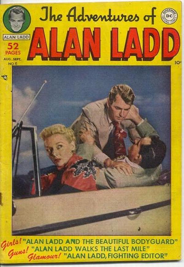 The Adventures of Alan Ladd #6 cover