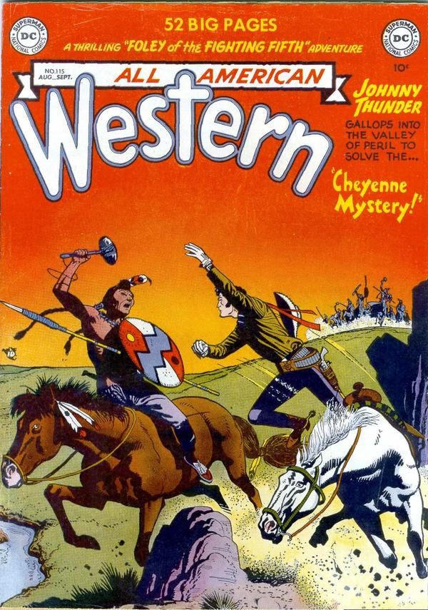 All-American Western #115 cover