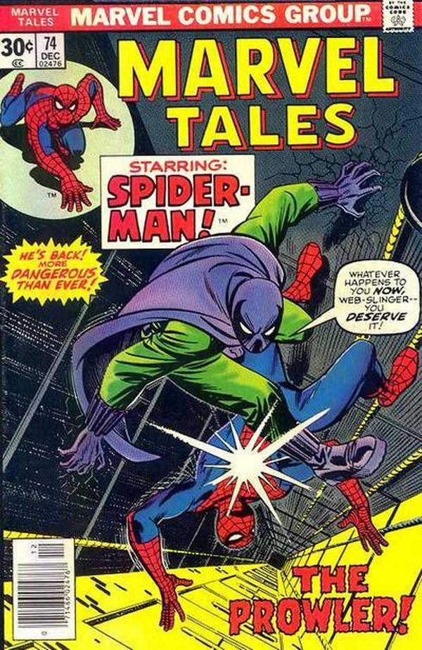 Marvel Tales #74 cover