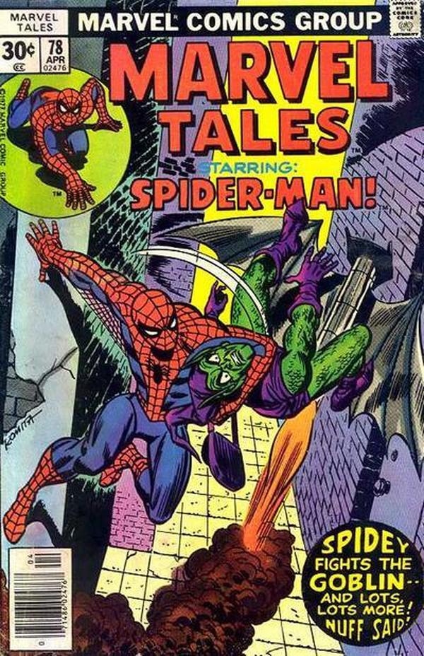 Marvel Tales #78 cover