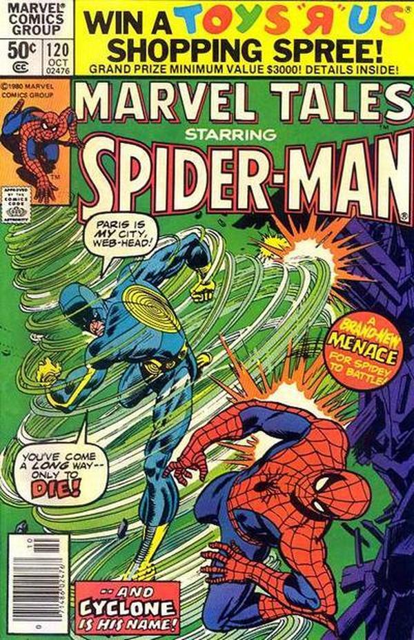 Marvel Tales #120 cover