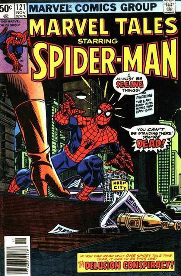 Marvel Tales #121 cover