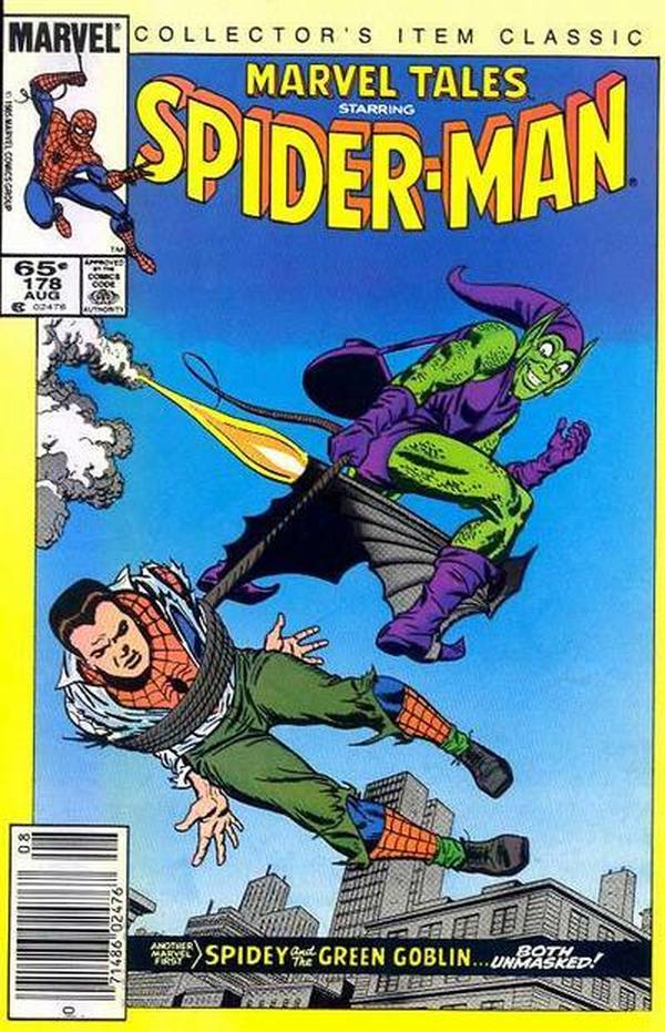 Marvel Tales #178 cover