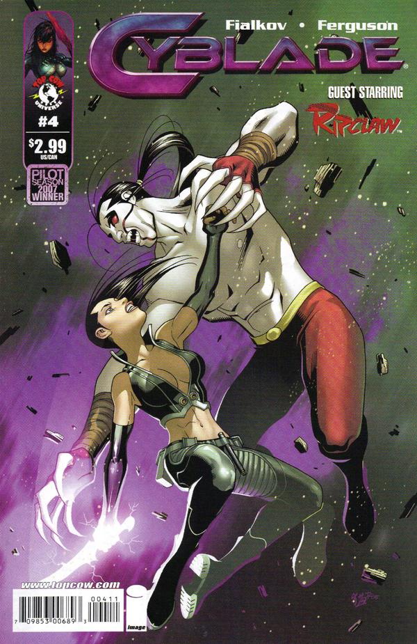 Cyblade #4 cover