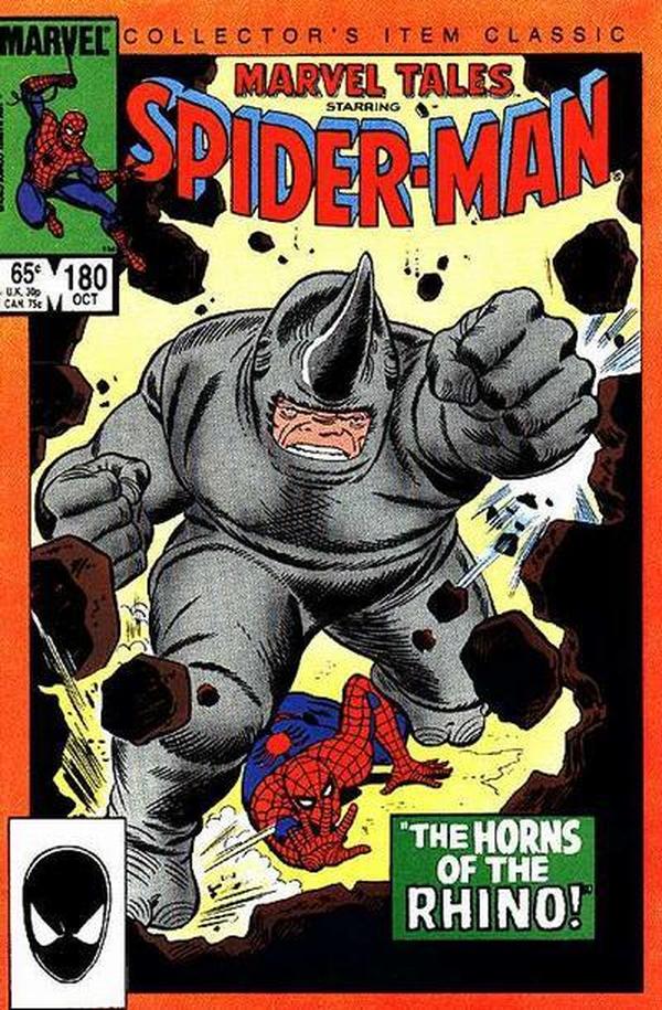 Marvel Tales #180 cover