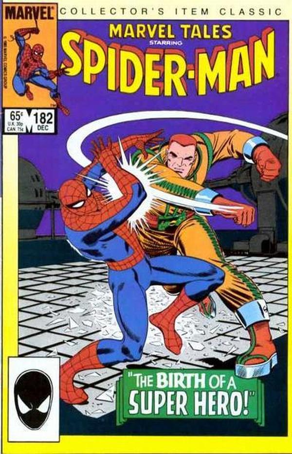 Marvel Tales #182 cover
