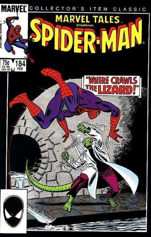 Marvel Tales #184 cover