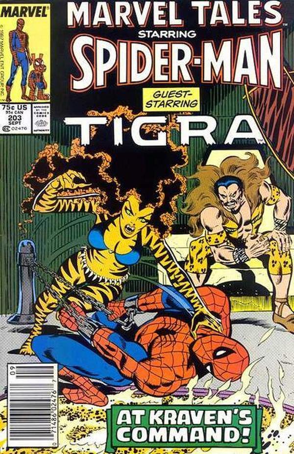 Marvel Tales #203 cover
